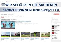 Bild zeigt einen Screenshot der YouTube Seite der NADA Austria