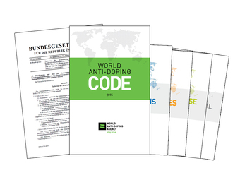 Grafik zeigt den Welt-Anti-Doping-Code, die internationalen Standards und das Anti-Doping Bundesgesetz Rechte&Pflichten_800x600.jpg